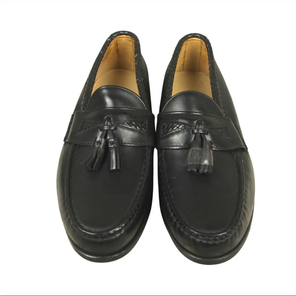 Allen Edmonds Maxfield Black Leather Tassel Loafers Size 11 NEW Dress Shoes main image 11